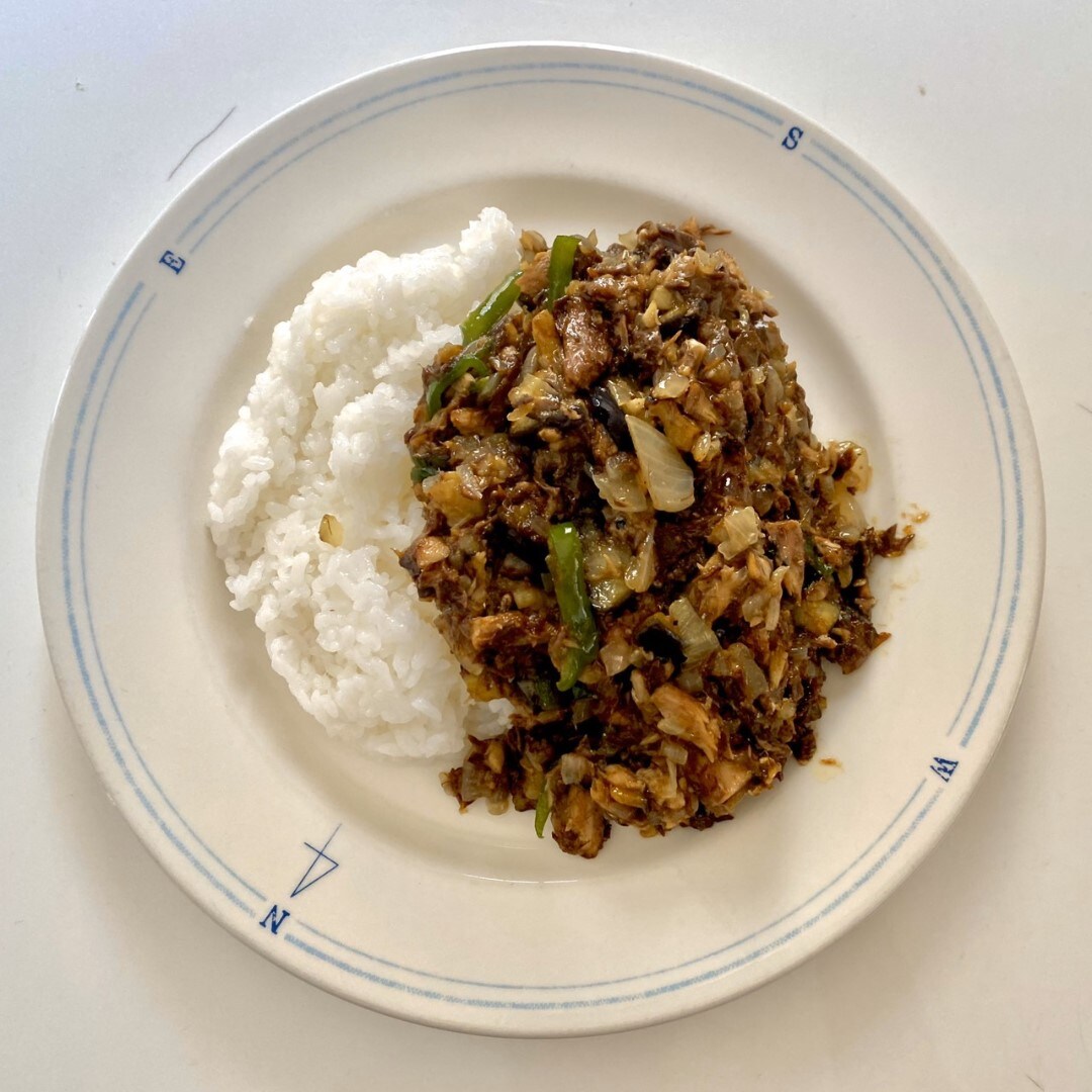 【川口前川】サバカレー完成