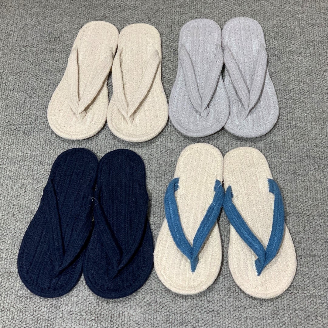 【川口前川】インド綿ルームサンダル並び