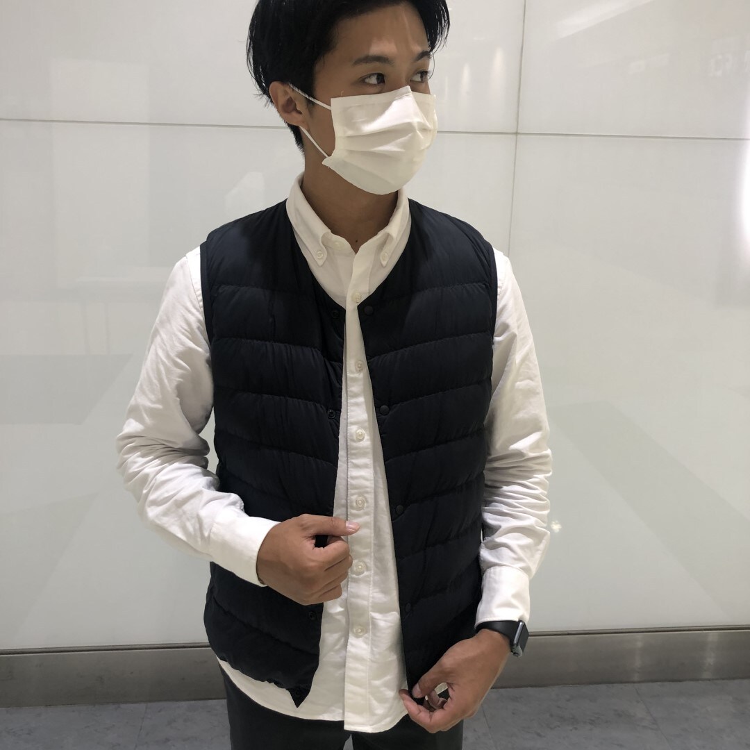 【川口前川】ダウンベスト