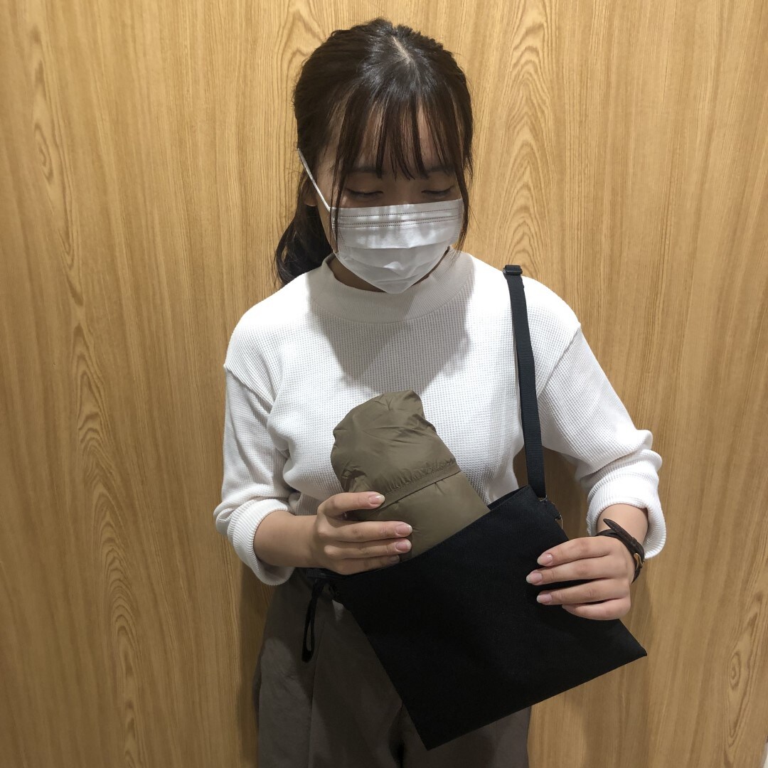 【川口前川】ダウン持ち運び