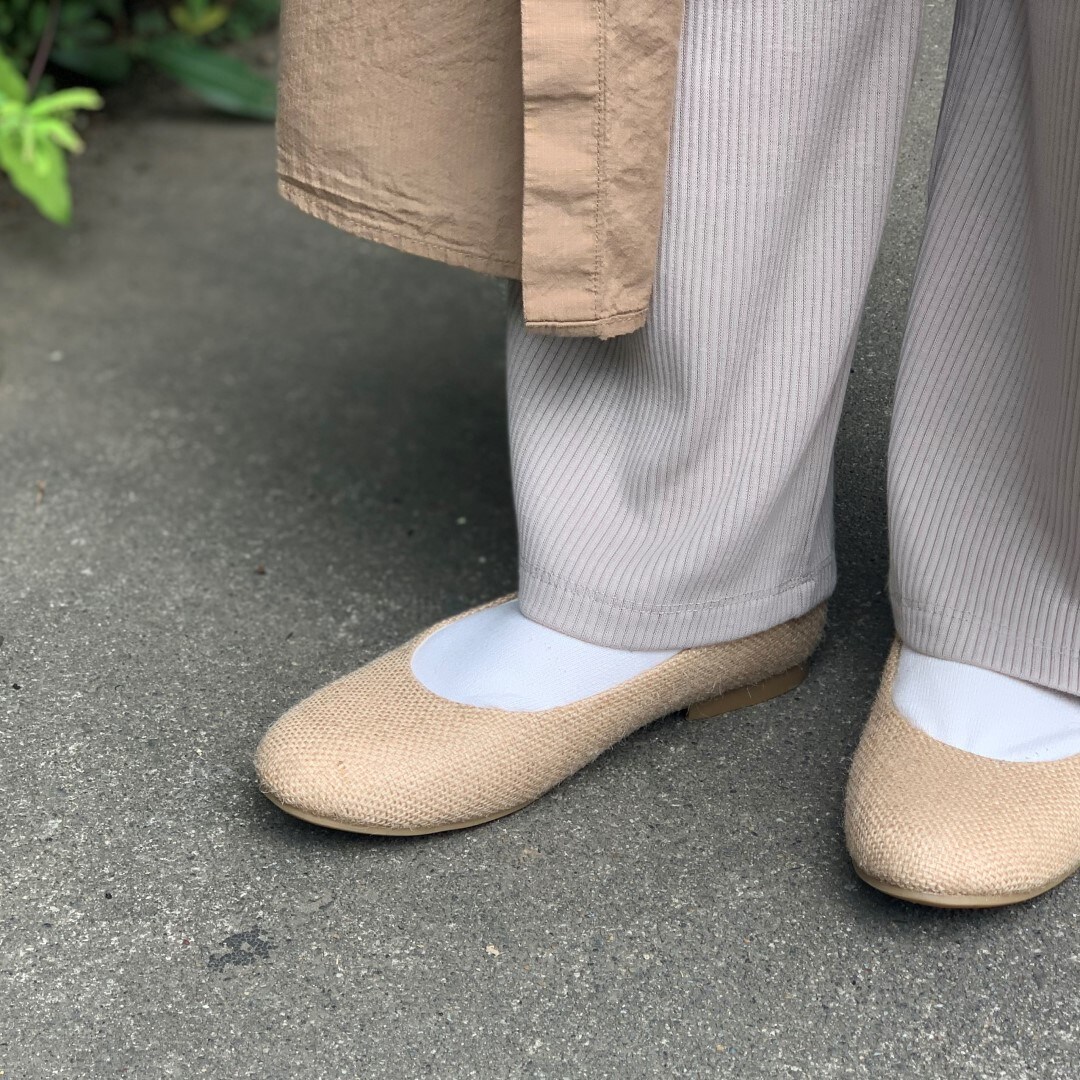 【川口前川】ジュート靴