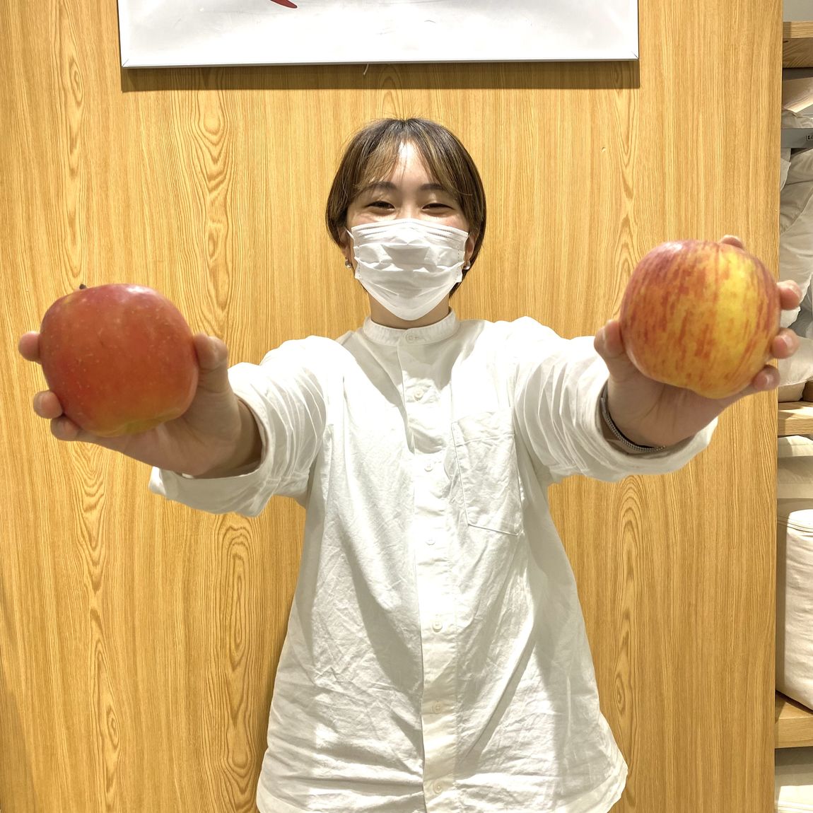 【イオンモール川口前川】無印良品の不揃いりんご