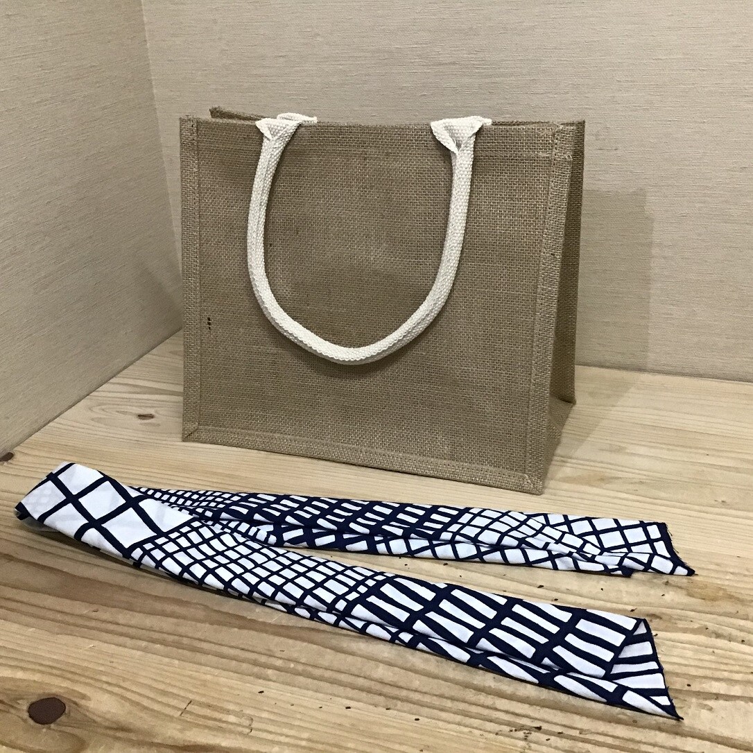 ルミネ大宮 人気のジュートマイバッグアレンジ 無印良品