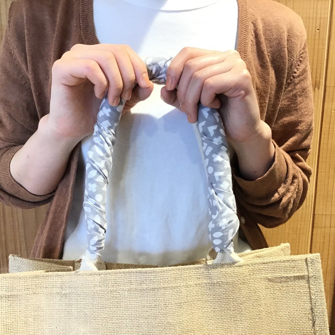 ルミネ大宮 人気のジュートマイバッグアレンジ 無印良品