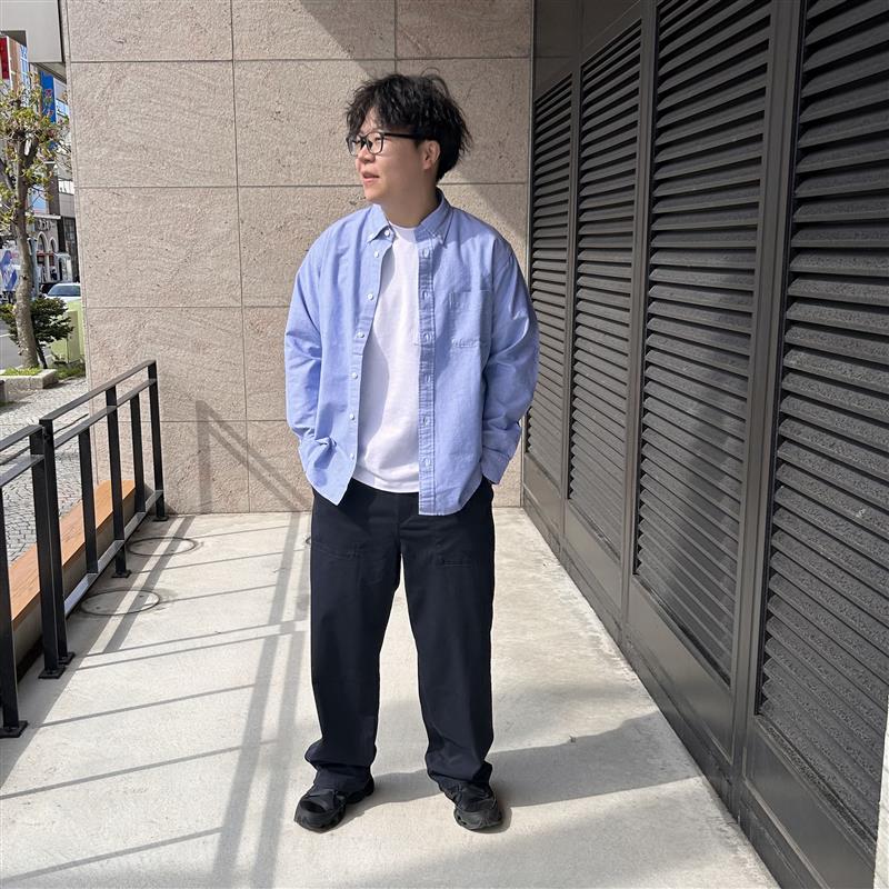 【シエスタハコダテ】涼感UVカットワイド半袖Tシャツの着回し