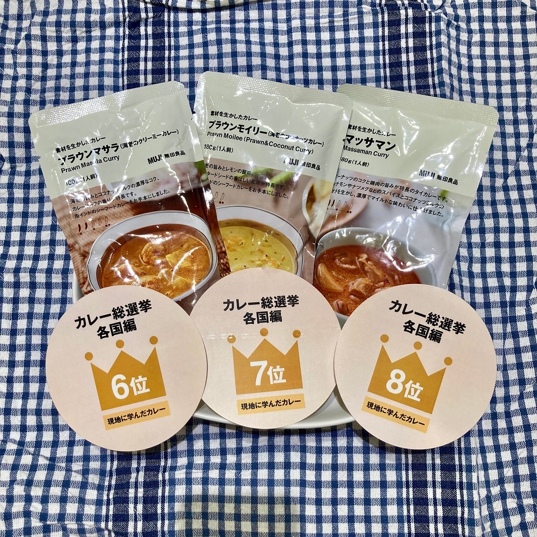 【アピタ阿久比】『あなたの知らないMUJIカレー』投票結果が発表されました
