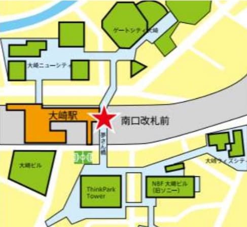 【大崎】イベントマップ