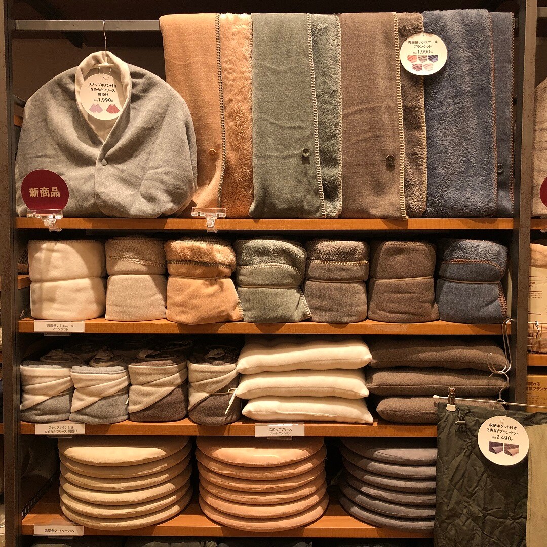 ブランケット売場1