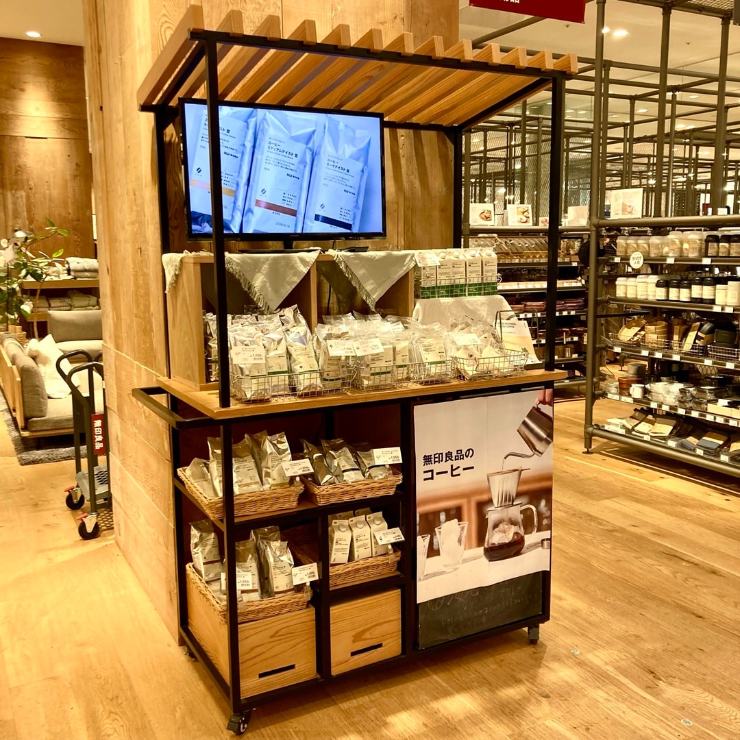 【テラスモール湘南】当店で使用している試食会用ワゴンの写真