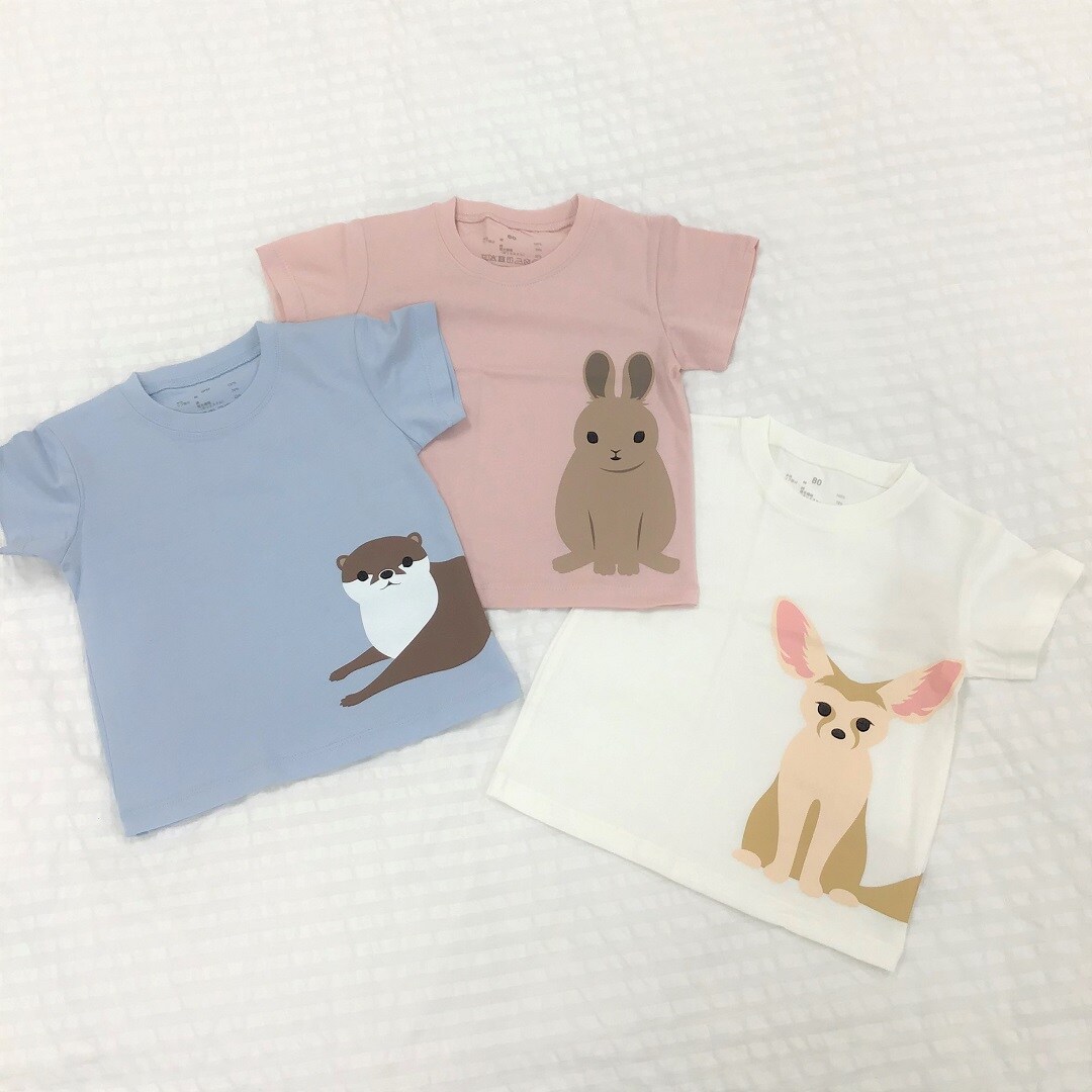 【ザ・モール郡山】天竺編みプリントTシャツ5