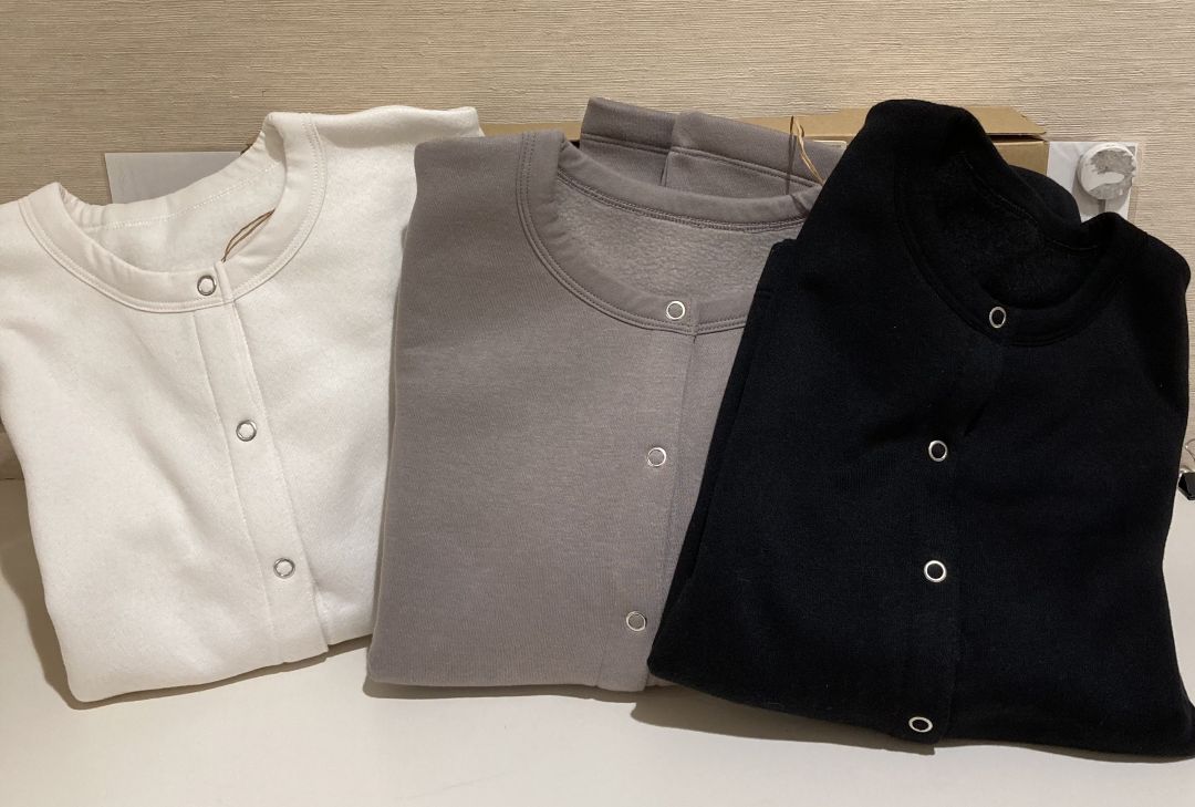 婦人　スウェットカーディガン