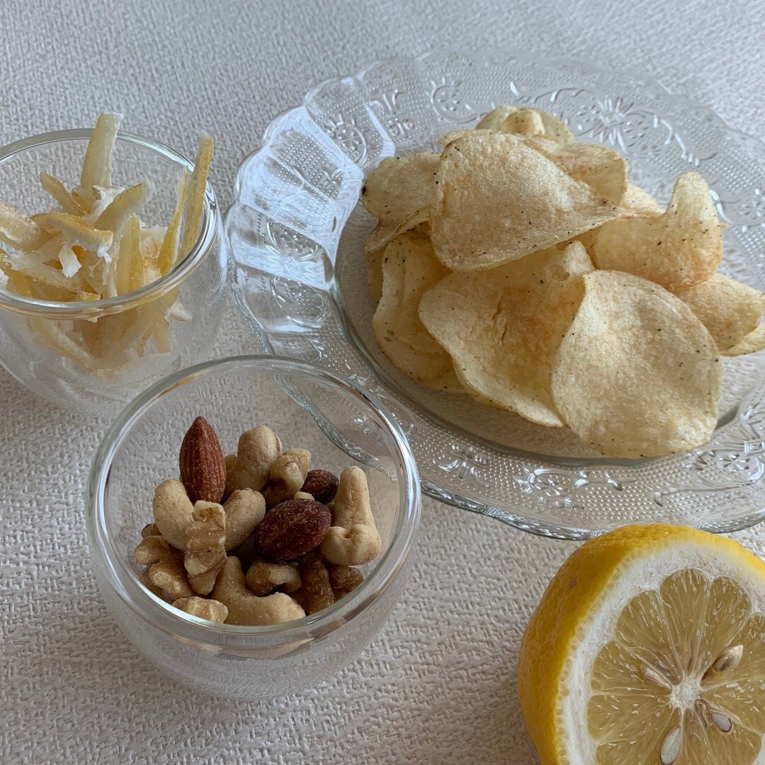 塩レモンお菓子3種