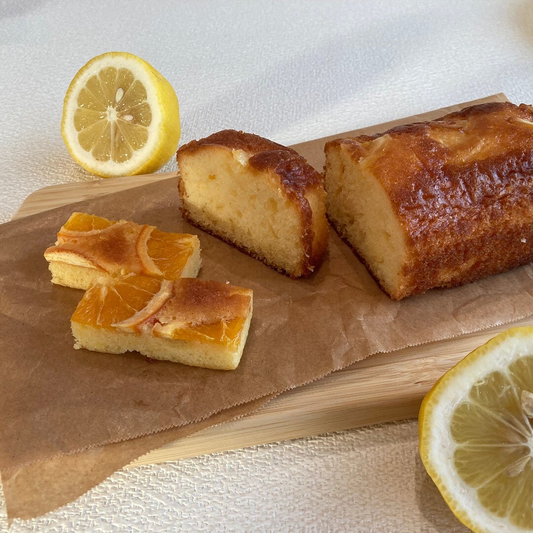 柑橘のケーキ