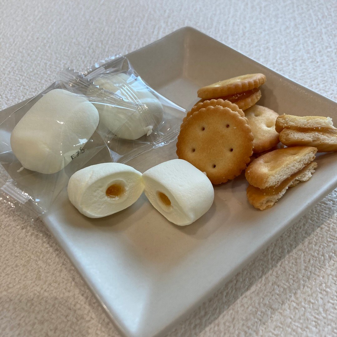 マシュマロとクラッカー