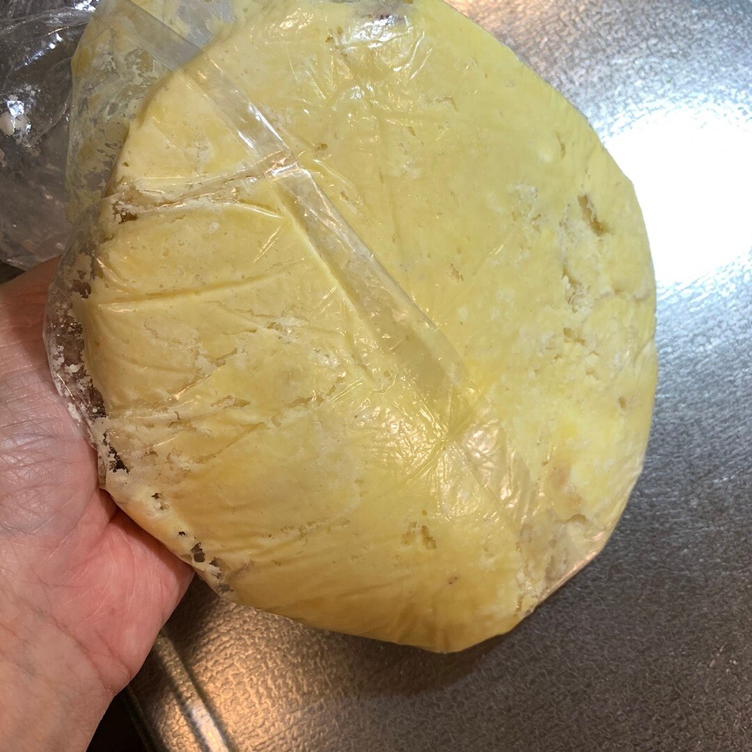 あまり混ぜ過ぎずに、粉気が残るくらいに