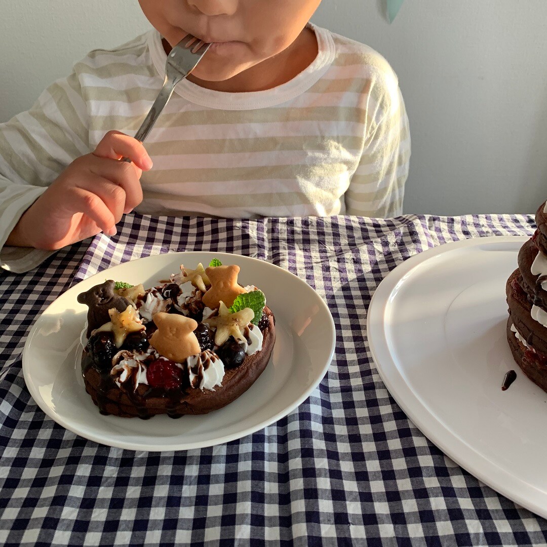 1枚1枚剥がして食べるスタイル