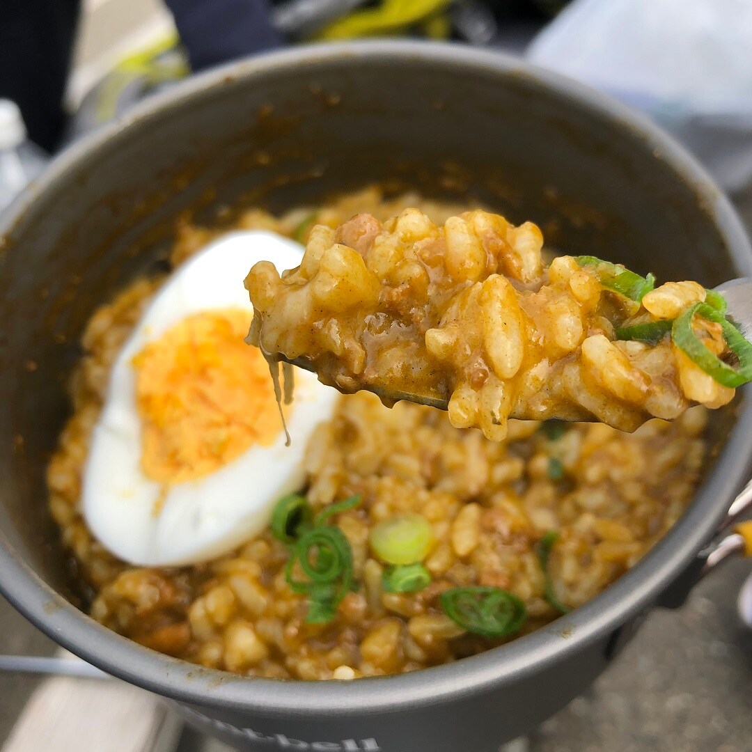 ほうれん草のキーマチーズ焼きカレー