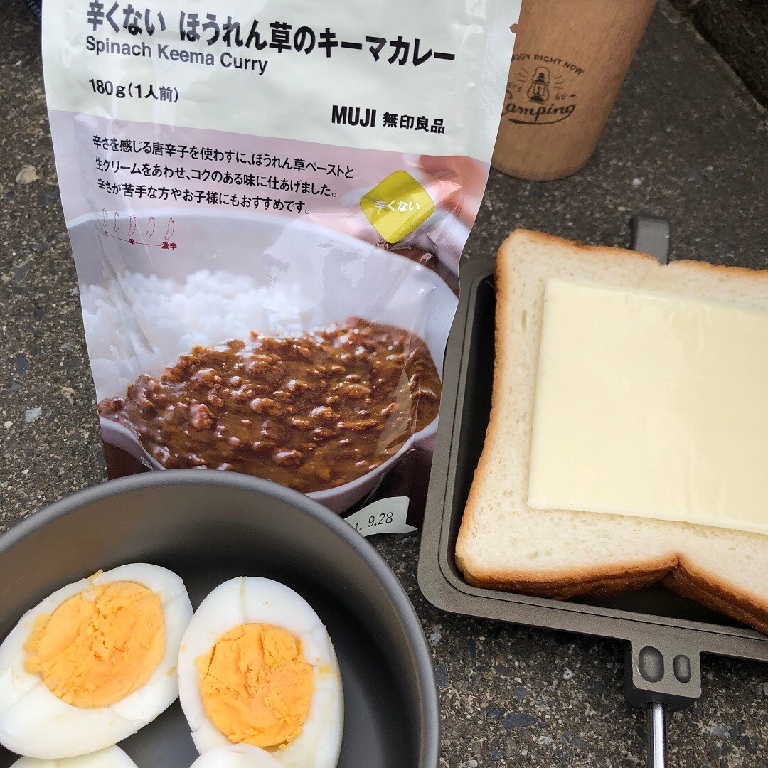 素材を生かした　辛くない　ほうれん草のキーマカレー 