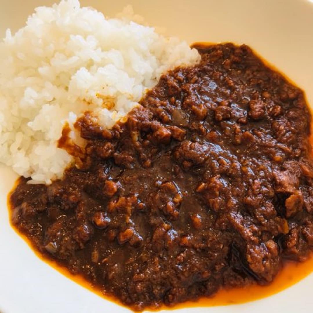 ジンジャードライキーマカレーの写真