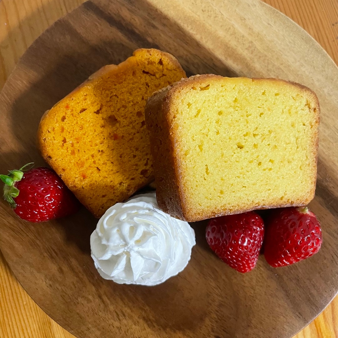 パウンドケーキの写真