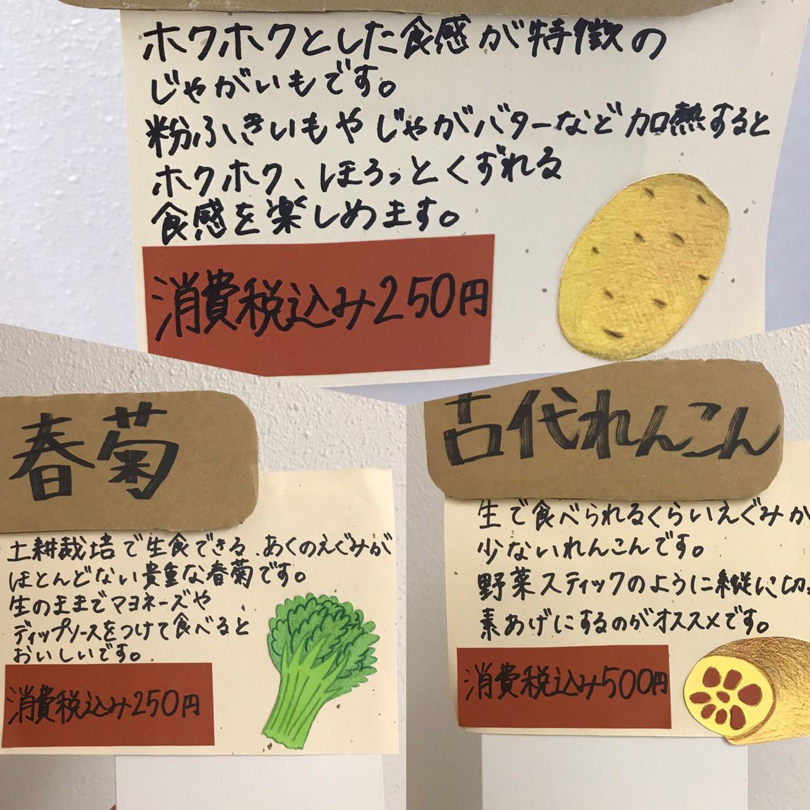 【ルミネ立川】今週の旬野菜