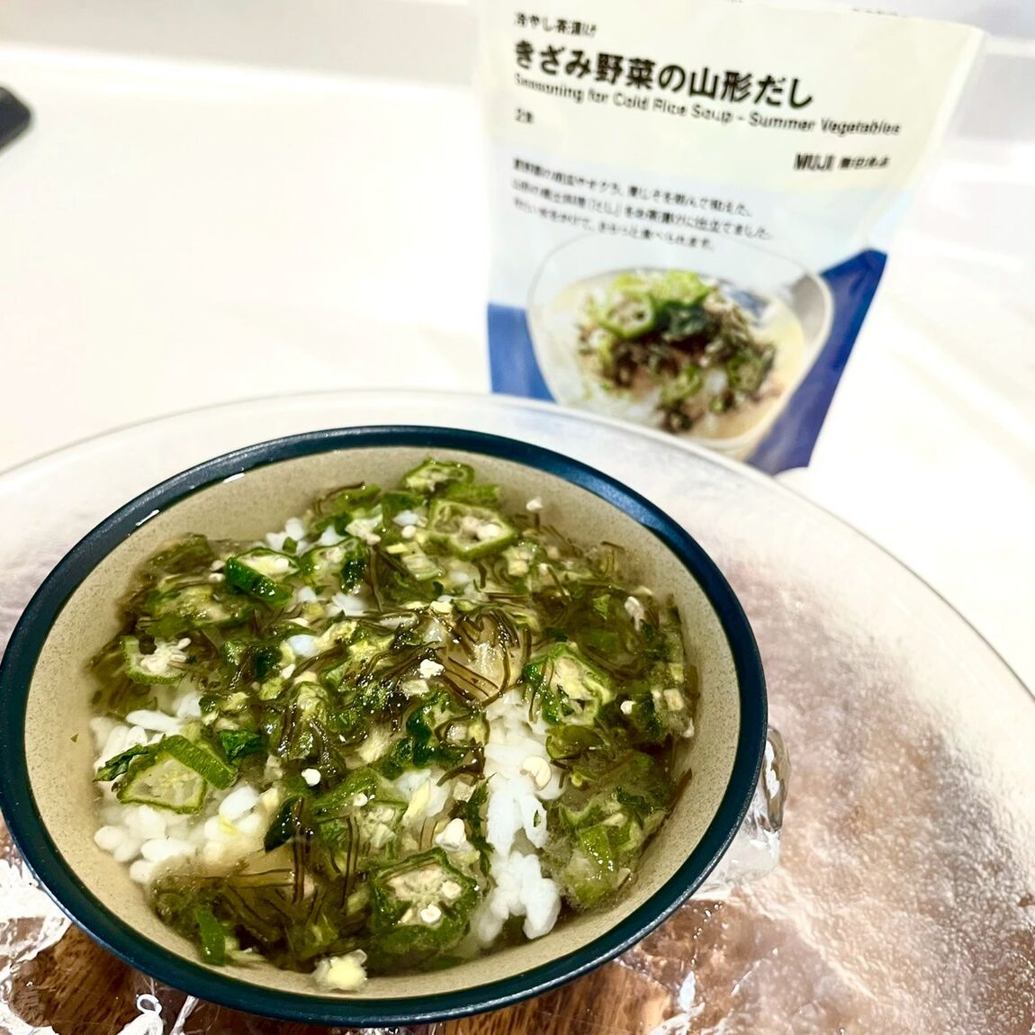 冷やし茶漬け　完成