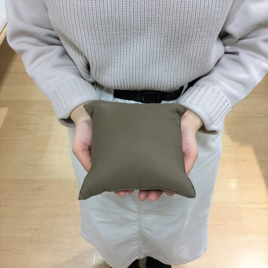 【ウイングベイ小樽】首元にもダウンを。