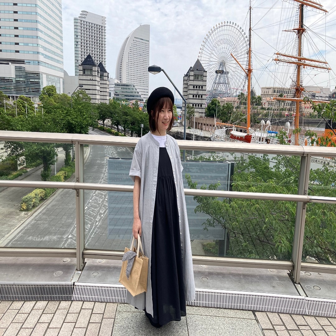 半袖ワンピース1