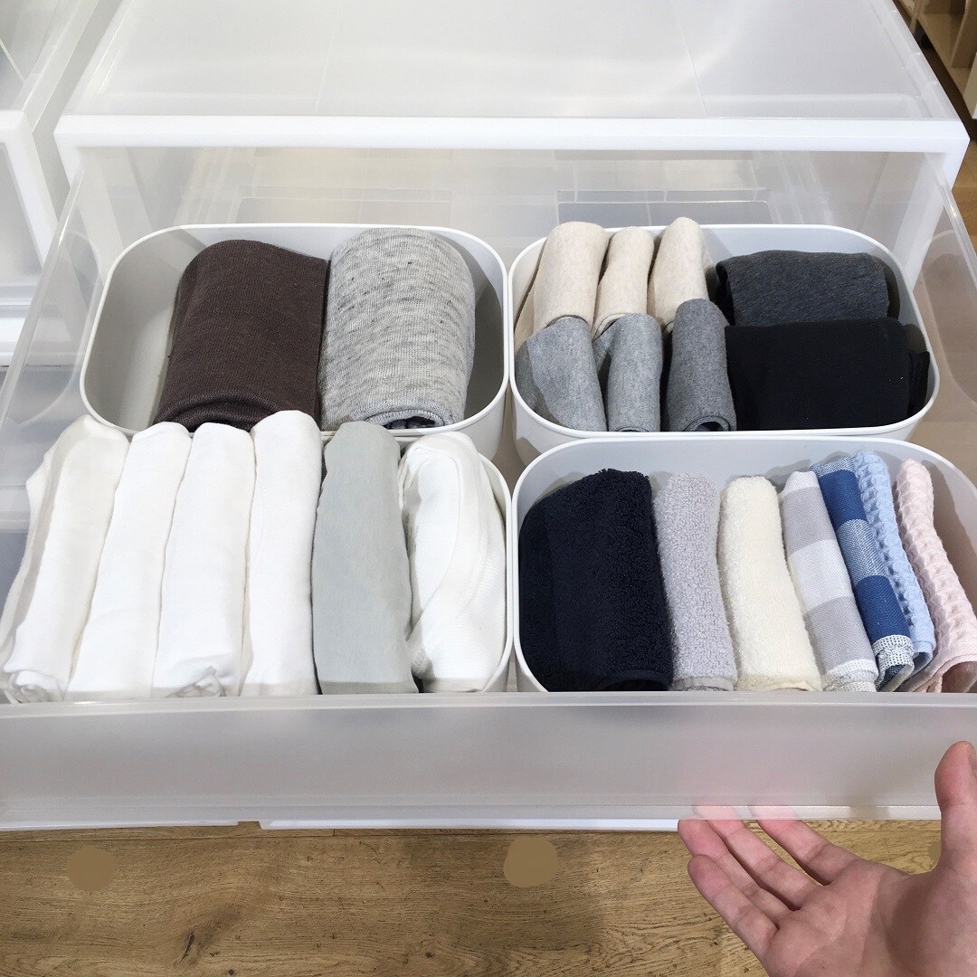 【池袋西武】新生活におすすめの商品:やわらかポリエチレンケース