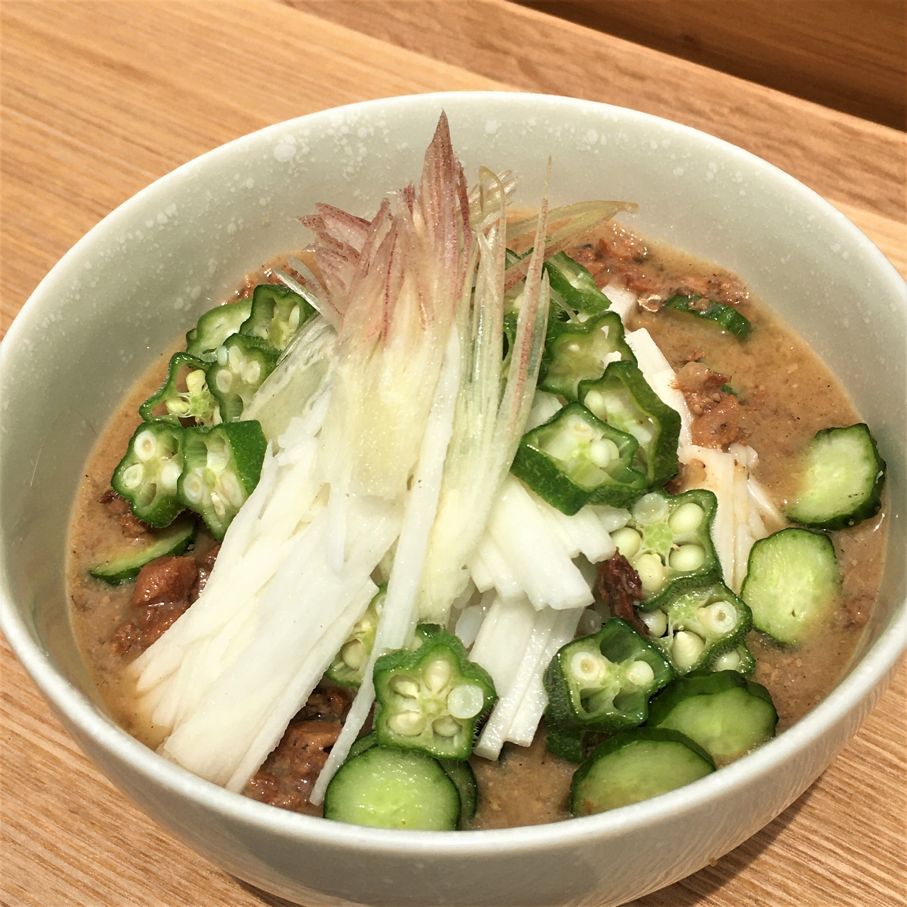 【池袋西武】「冷や汁」をねばねば野菜で