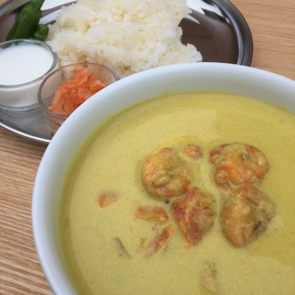 【池袋西武】食べ比べ「南インドの海老カレー」
