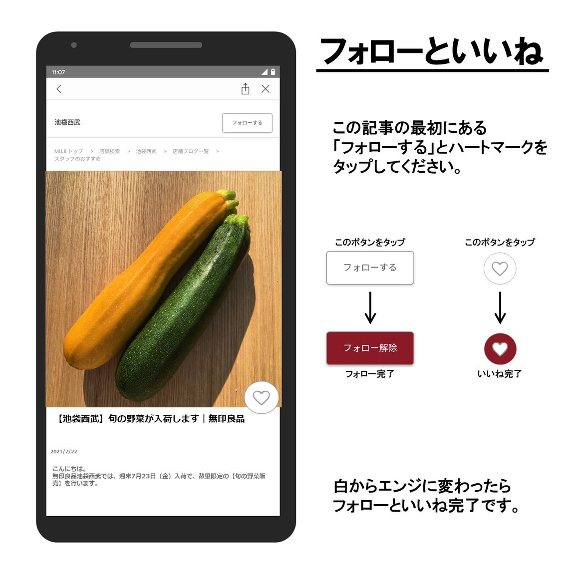 【池袋西武】旬の野菜が入荷します。(ズッキーニ・甘なんばん）