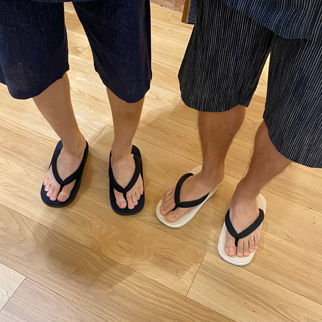 甚平足元の写真