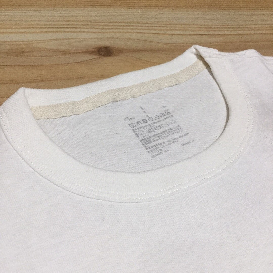 太番手ポケット付きTシャツ