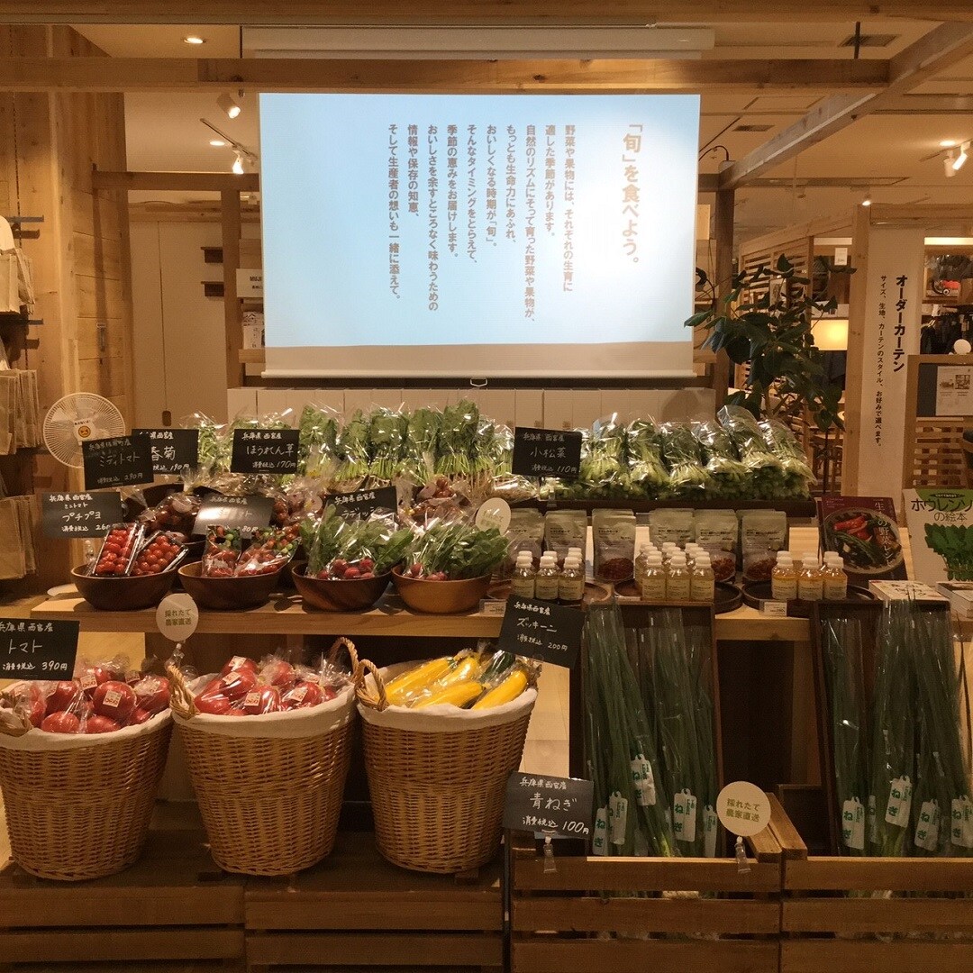 野菜売場の写真