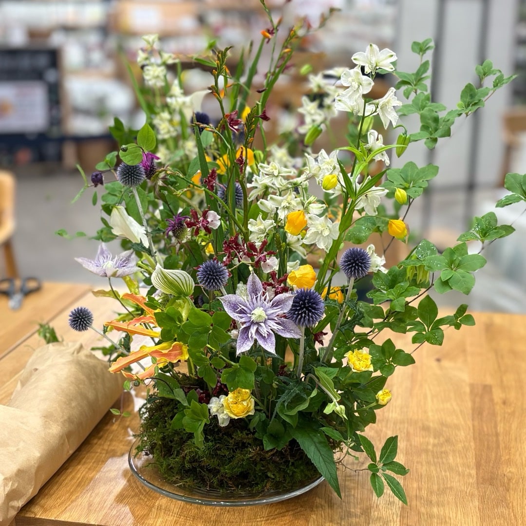 【広島パルコ】ソーダガラスの上でつくる、初夏の草花の小さな景色｜イベント_zR5o0u