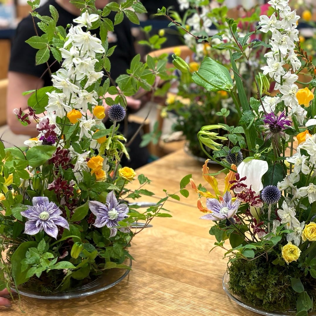 【広島パルコ】ソーダガラスの上でつくる、初夏の草花の小さな景色｜イベント_83U0Cm