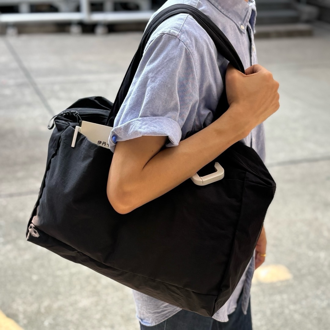 【広島パルコ】【旅行】荷物が増えても安心。たためるボストンバッグ｜スタッフのおすすめ_lj981Y