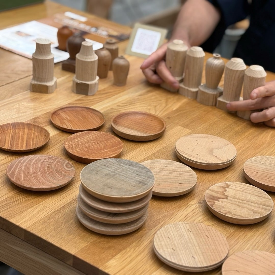 【広島パルコ】宮島ろくろで、小皿と一輪挿し制作体験｜イベント_08Z4er