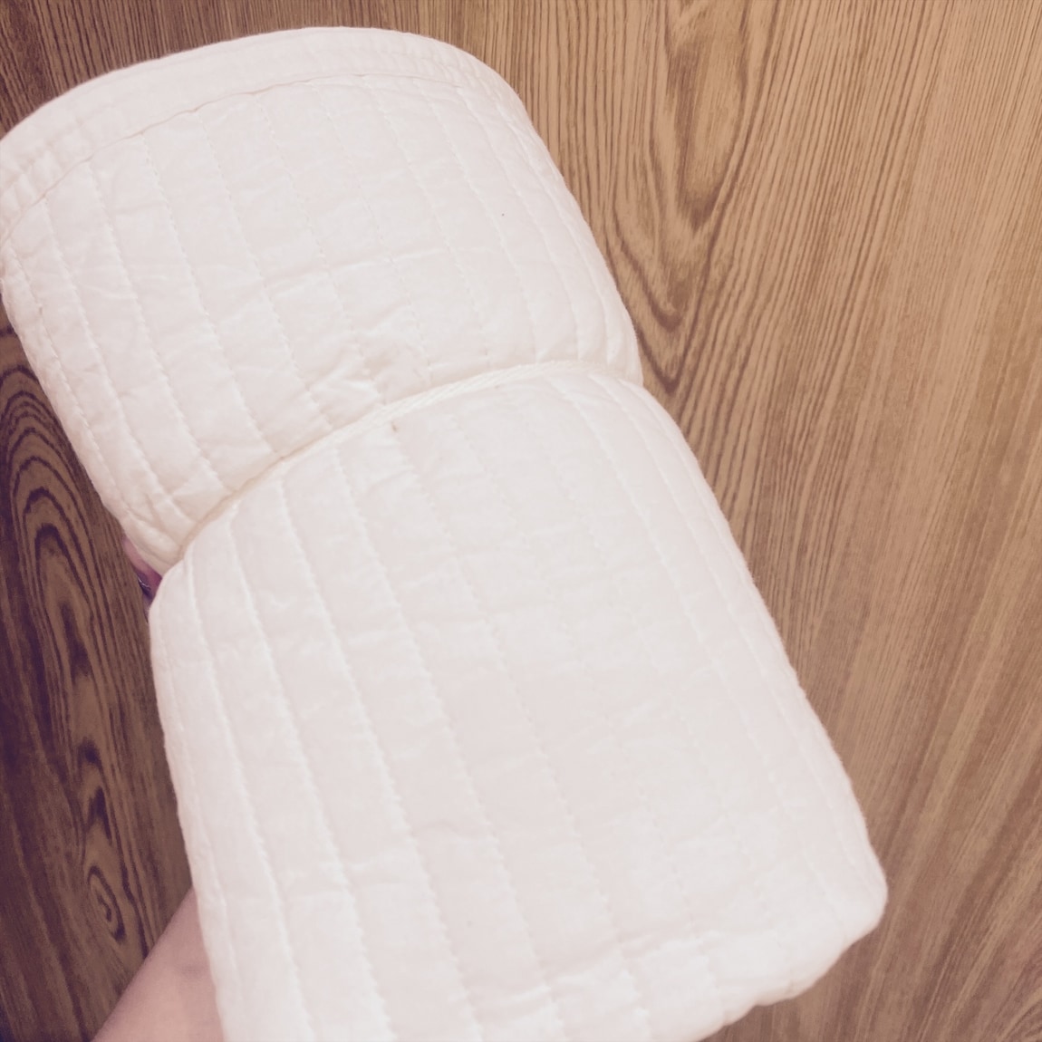 【イオンモール木曽川】おしゃれで丈夫、そして長持ち。無印良品の綿キルティングひざ掛け