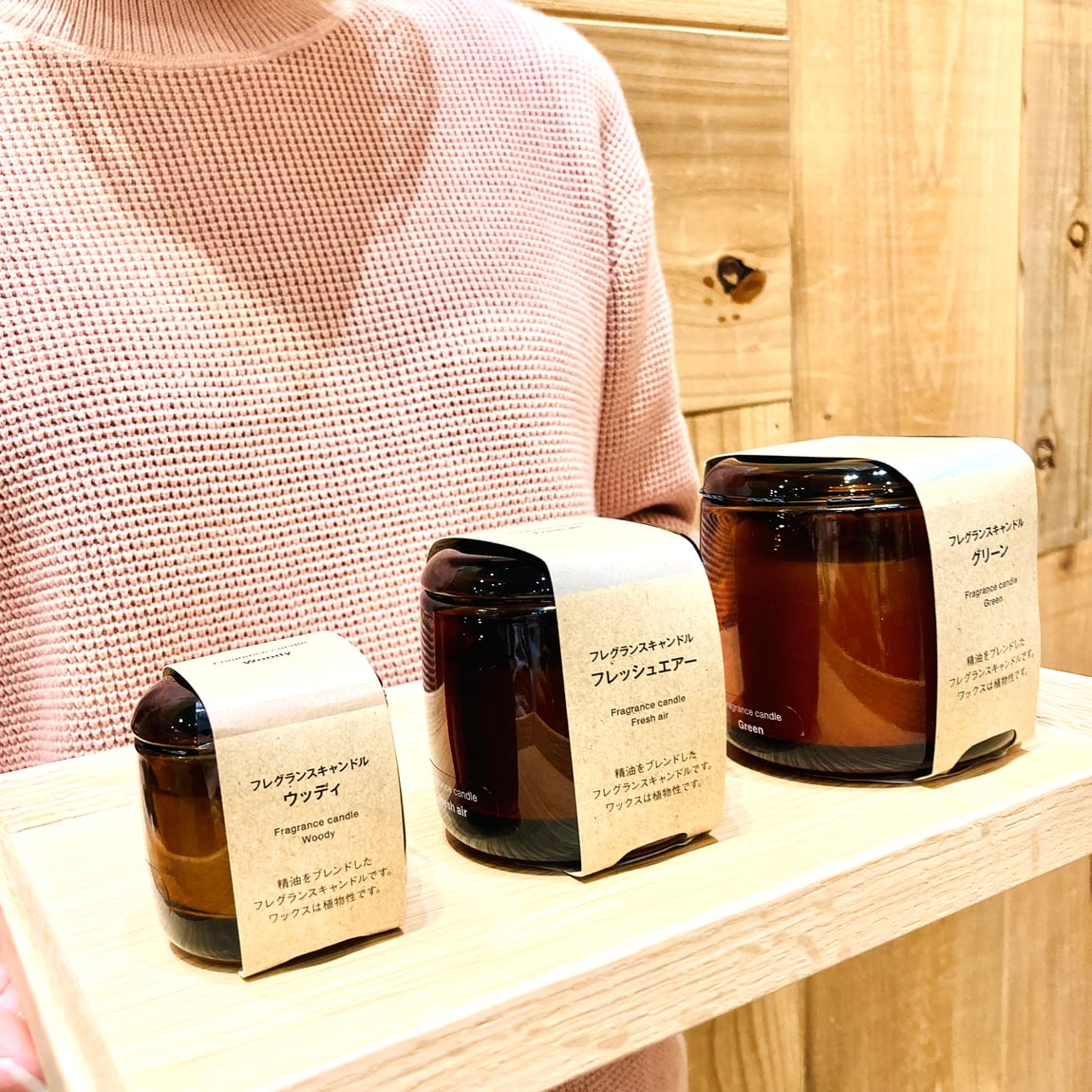 【イオンモール木曽川】新商品：フレグランスキャンドルをクリスマスの贈り物に