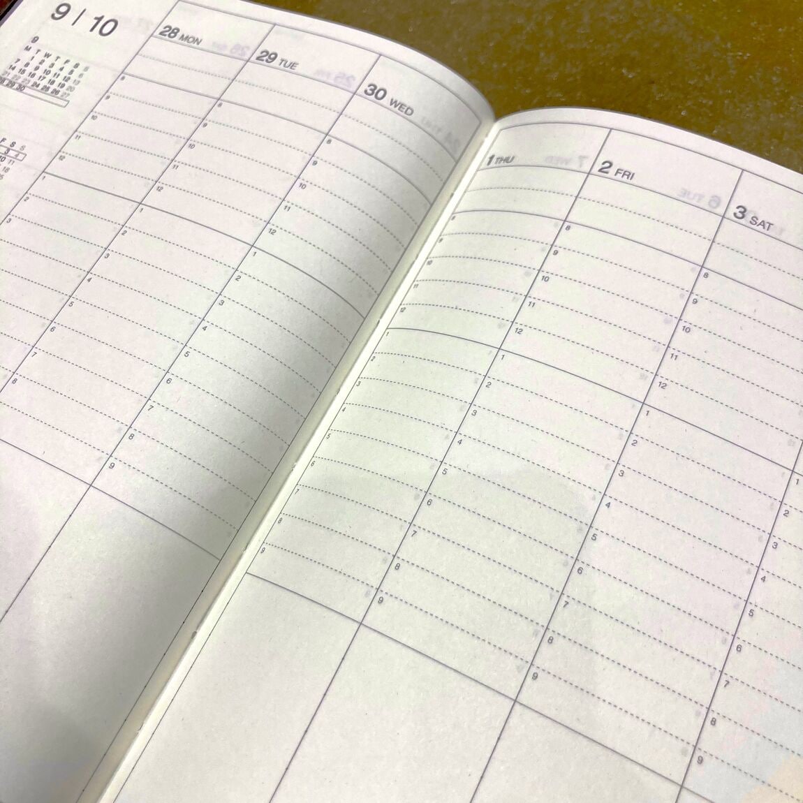 【イオンモール木曽川】新商品:8月始まりスケジュール帳