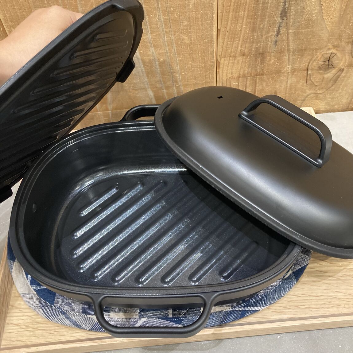 【イオンモール木曽川】新商品：レンジで焼き料理　グリルプレート_VLZey4