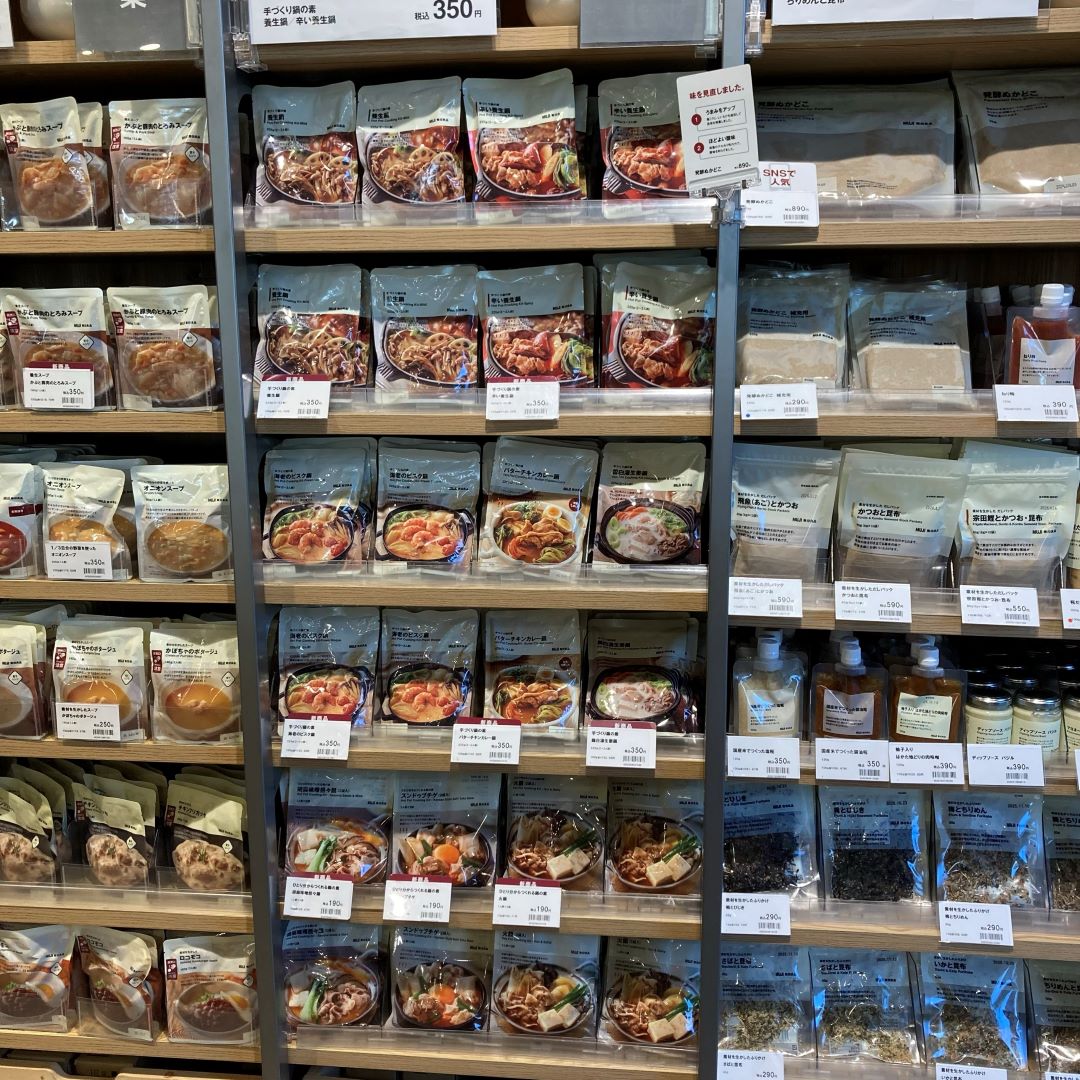 3Fの食品売場
