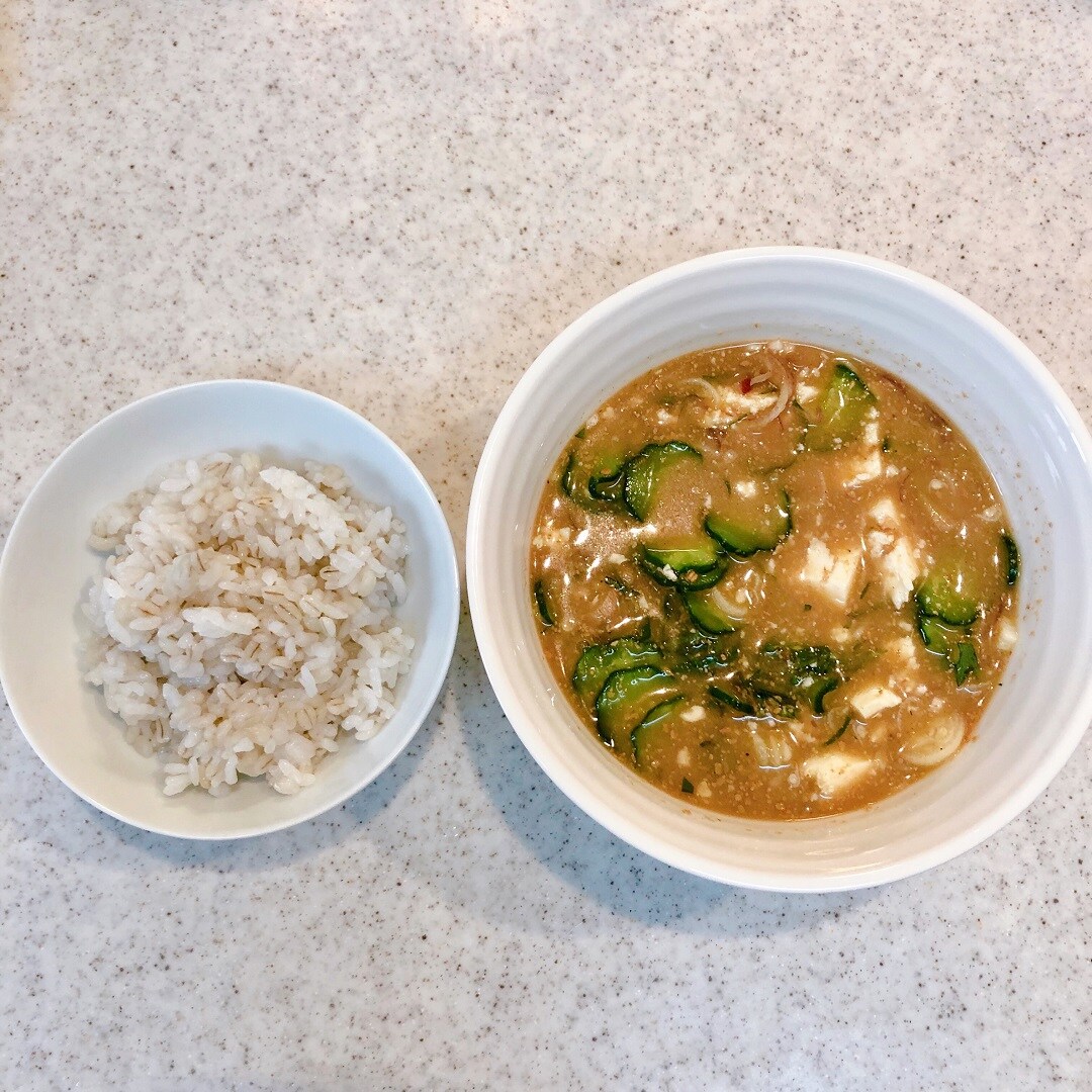 ごはんと冷や汁
