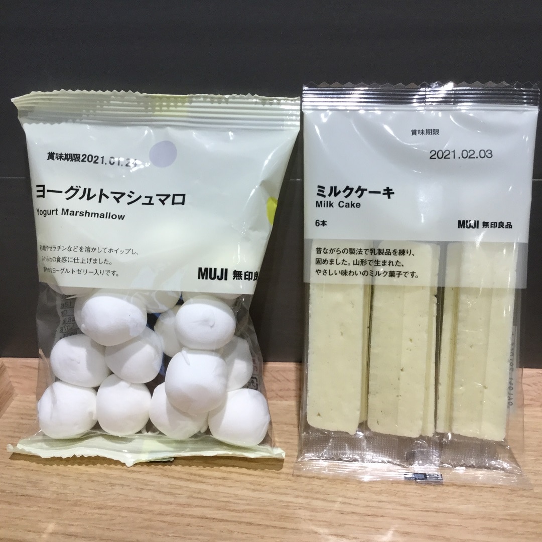 ☆写真　マシュマロとミルクケーキ