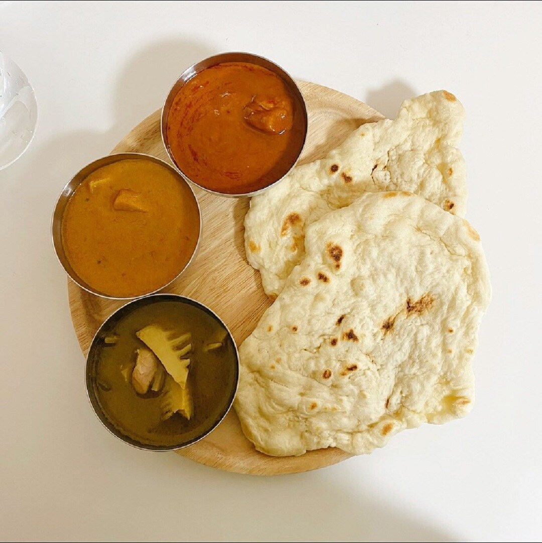 ナンとカレー