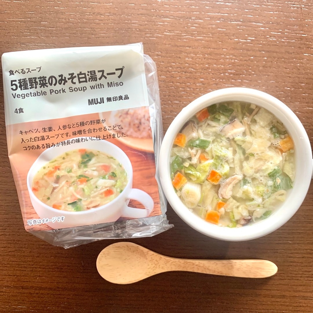 みそ白湯スープ