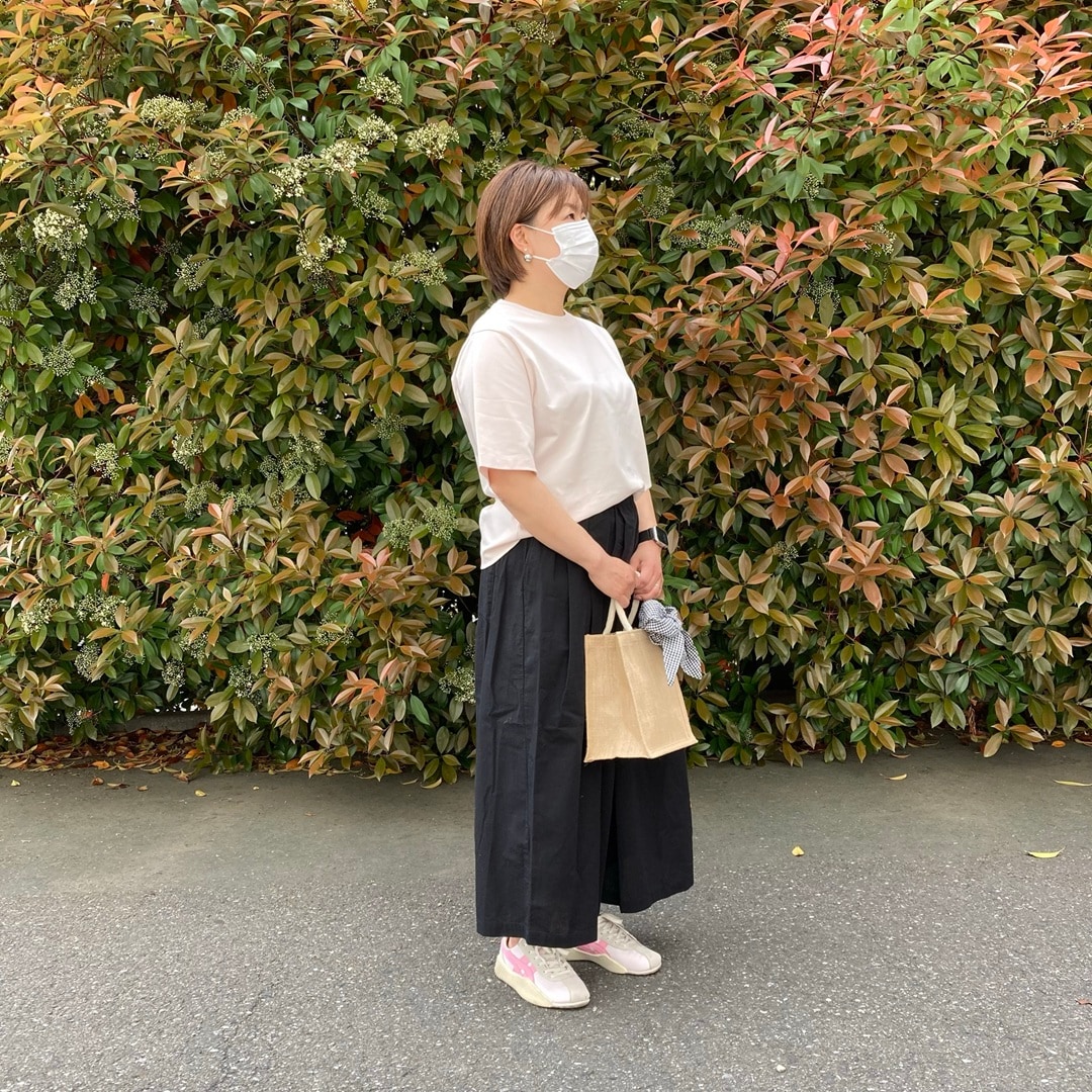 婦人　横向き