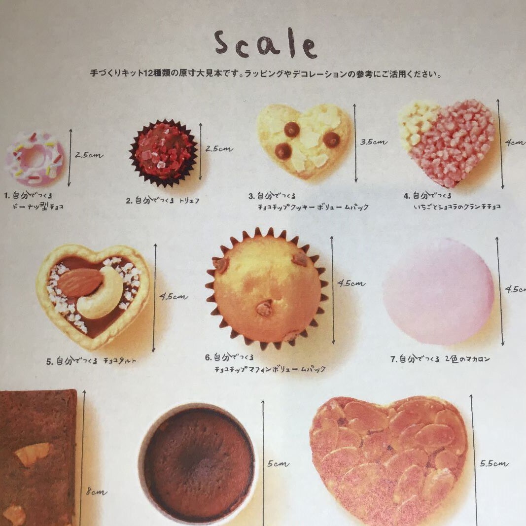 バレンタイン原寸大